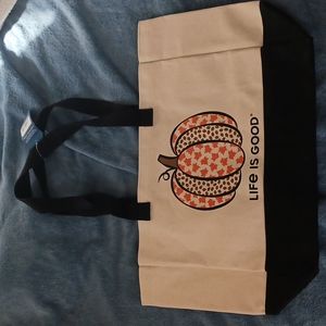 Life Is Good tote